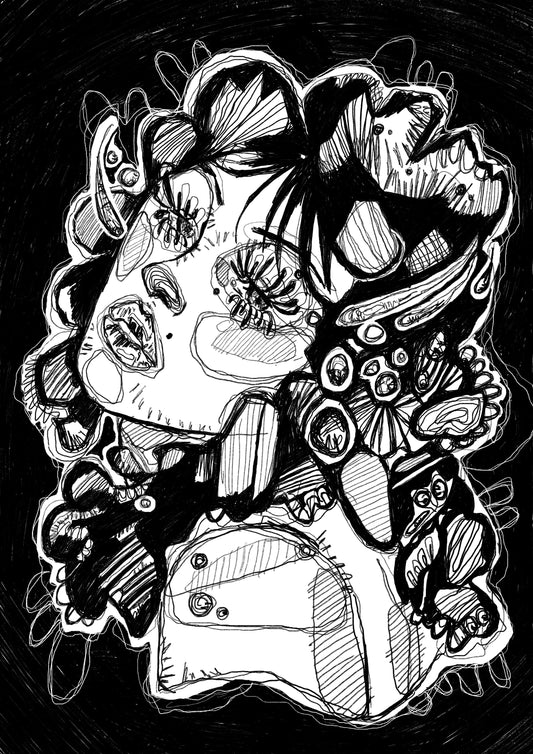 Lashes Print